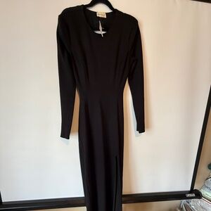 Preloved Rent the Runway Nicolas Black Formal Size 12 Backless Dress